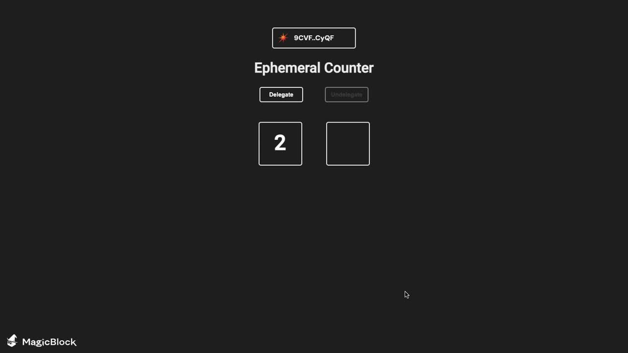 MagicBlock Ephemeral Rollups execution environment
